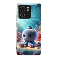 Θήκη Sonique Italian Brainrot Series για Motorola Edge 40 5G Blueberrinni Octopussini