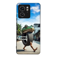 Θήκη Sonique Italian Brainrot Series για Motorola Edge 40 5G Boneca Ambalabu