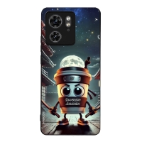Θήκη Sonique Italian Brainrot Series για Motorola Edge 40 5G Cappuccino Assassino