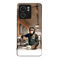 Θήκη Sonique Italian Brainrot Series για Motorola Edge 40 5G Chimpanzini Cappuccini