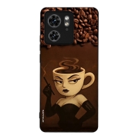 Θήκη Sonique Italian Brainrot Series για Motorola Edge 40 5G Espresso Signora