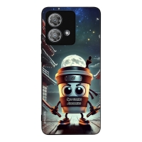 Θήκη Sonique Italian Brainrot Series για Motorola Edge 40 Neo 5G Cappuccino Assassino
