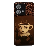 Θήκη Sonique Italian Brainrot Series για Motorola Edge 40 Neo 5G Espresso Signora