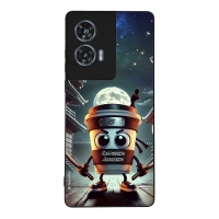 Θήκη Sonique Italian Brainrot Series για Motorola Edge 50 Fusion 5G Cappuccino Assassino