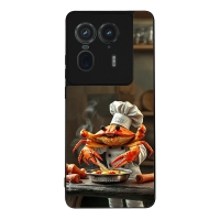 Θήκη Sonique Italian Brainrot Series για Motorola Edge 50 Ultra Chef Crabracadabra