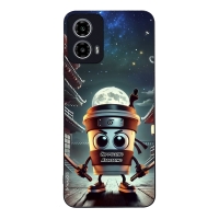 Θήκη Sonique Italian Brainrot Series για Motorola Moto G34 5G Cappuccino Assassino