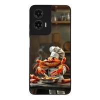 Θήκη Sonique Italian Brainrot Series για Motorola Moto G35 5G Chef Crabracadabra