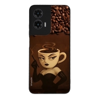 Θήκη Sonique Italian Brainrot Series για Motorola Moto G35 5G Espresso Signora