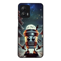 Θήκη Sonique Italian Brainrot Series για Motorola Moto G53 5G Cappuccino Assassino