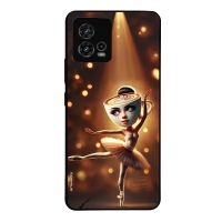 Θήκη Sonique Italian Brainrot Series για Motorola Moto G72 Ballerina Cappuccina