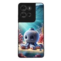 Θήκη Sonique Italian Brainrot Series για Motorola Moto G75 5G Blueberrinni Octopussini