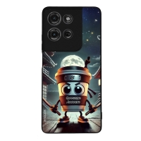Θήκη Sonique Italian Brainrot Series για Motorola Moto G75 5G Cappuccino Assassino