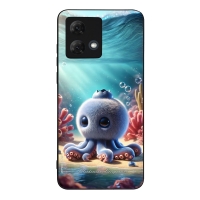 Θήκη Sonique Italian Brainrot Series για Motorola Moto G84 5G Blueberrinni Octopussini