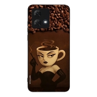 Θήκη Sonique Italian Brainrot Series για Motorola Moto G84 5G Espresso Signora