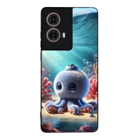 Θήκη Sonique Italian Brainrot Series για Motorola Moto G85 5G Blueberrinni Octopussini