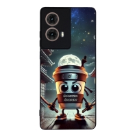 Θήκη Sonique Italian Brainrot Series για Motorola Moto G85 5G Cappuccino Assassino