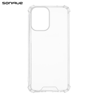 Θήκη Σιλικόνης Sonique Armor Clear Anti Shock Motorola Moto G34 5G Διάφανο