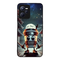 Θήκη Sonique Italian Brainrot Series για Realme C35 Cappuccino Assassino