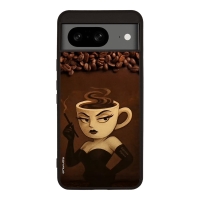 Θήκη Sonique Italian Brainrot Series για Google Pixel 8 5G Espresso Signora