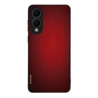 Θήκη Sonique Carbon Series για Samsung Galaxy S25 Edge Κόκκινο