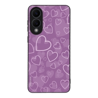 Θήκη Sonique Heart Series για Samsung Galaxy S25 Edge Βιολετί
