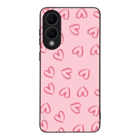 Θήκη Sonique Heart Series για Samsung Galaxy S25 Edge Ροζ