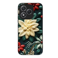 Θήκη Sonique 3D Flower Series για Honor 400 Lite 5G Πράσινο