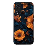 Θήκη Sonique 3D Flower Series για Oppo A78 5G Πορτοκαλί 01