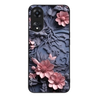 Θήκη Sonique 3D Flower Series για Oppo A78 5G Ροζ 02