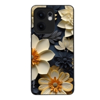 Θήκη Sonique 3D Flower Series για Oppo Reno13 F 5G / Oppo Reno13 FS 5G Εκρού