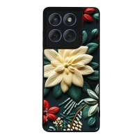 Θήκη Sonique 3D Flower Series για Motorola Edge 60 Fusion 5G Πράσινο