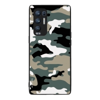 Θήκη Sonique Camouflage Army Series για Oppo Find X3 Neo 5G Χακί