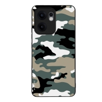 Θήκη Sonique Camouflage Army Series για Oppo Reno13 F 5G / Oppo Reno13 FS 5G Χακί