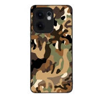 Θήκη Sonique Camouflage Army Series για Oppo Reno13 F 5G / Oppo Reno13 FS 5G Καφέ