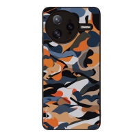 Θήκη Sonique Camouflage Army Series για Xiaomi Poco F7 Ultra 5G Πορτοκαλί
