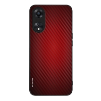 Θήκη Sonique Carbon Series για Oppo A78 5G Κόκκινο