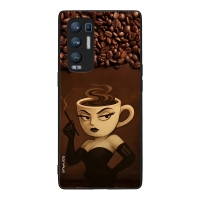 Θήκη Sonique Italian Brainrot Series για Oppo Oppo Find X3 Neo 5G Espresso Signora