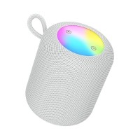 Hoco LED Bluetooth Ηχείο HC30 Γκρι
