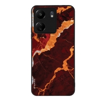Θήκη Sonique Marble Series για Xiaomi Redmi 13C 4G / Poco C65 4G Κόκκινο