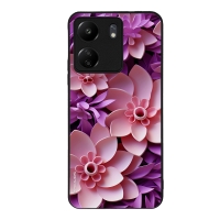 Θήκη Sonique 3D Flower Series για Xiaomi Redmi 13C 4G / Poco C65 4G Ροζ