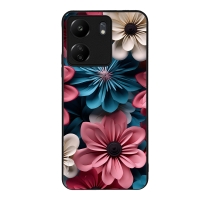 Θήκη Sonique 3D Flower Series για Xiaomi Redmi 13C 4G / Poco C65 4G Ροζ 01