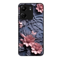 Θήκη Sonique 3D Flower Series για Xiaomi Redmi 13C 4G / Poco C65 4G Ροζ 02