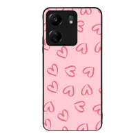 Θήκη Sonique Heart Series για Xiaomi Redmi 13C 4G / Poco C65 4G Ροζ