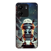 Θήκη Sonique Italian Brainrot Series για Xiaomi Redmi 13C 4G / Poco C65 4G Cappuccino Assassino