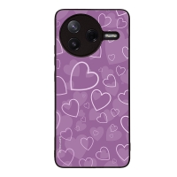 Θήκη Sonique Heart Series για Xiaomi Poco F7 Pro 5G Βιολετί