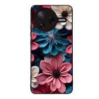 Θήκη Sonique 3D Flower Series για Xiaomi Poco F7 Pro 5G Ροζ 01