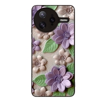 Θήκη Sonique 3D Flower Series για Xiaomi Poco F7 Ultra 5G Βιολετί