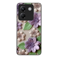 Θήκη Sonique 3D Flower Series για Xiaomi Poco M7 Pro 5G Βιολετί