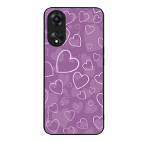Θήκη Sonique Heart Series για Oppo A78 5G Βιολετί