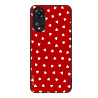 Θήκη Sonique Heart Series για Oppo A78 5G Κόκκινο